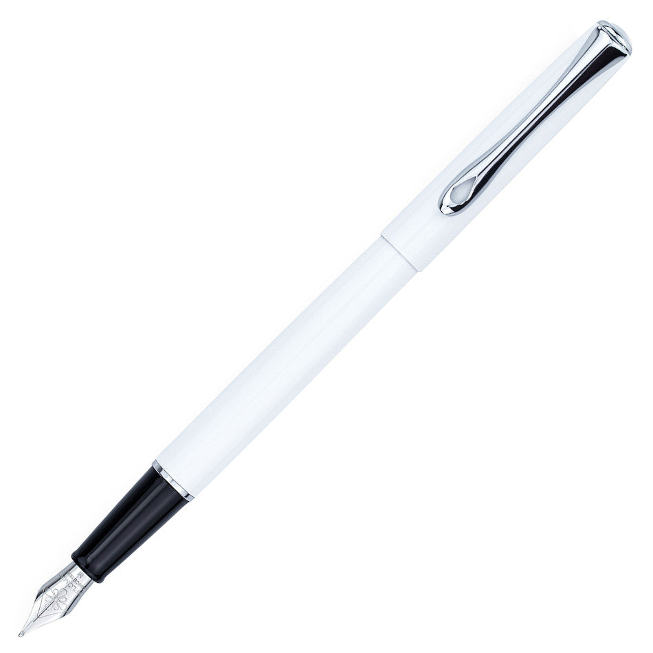 Diplomat Traveller Fountain Pen Snowwhite by Diplomat at Cult Pens