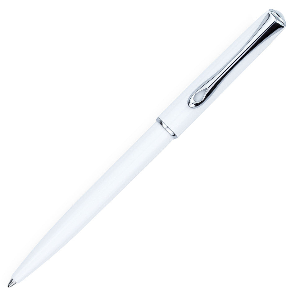 Diplomat Traveller Ballpoint Pen Snowwhite by Diplomat at Cult Pens
