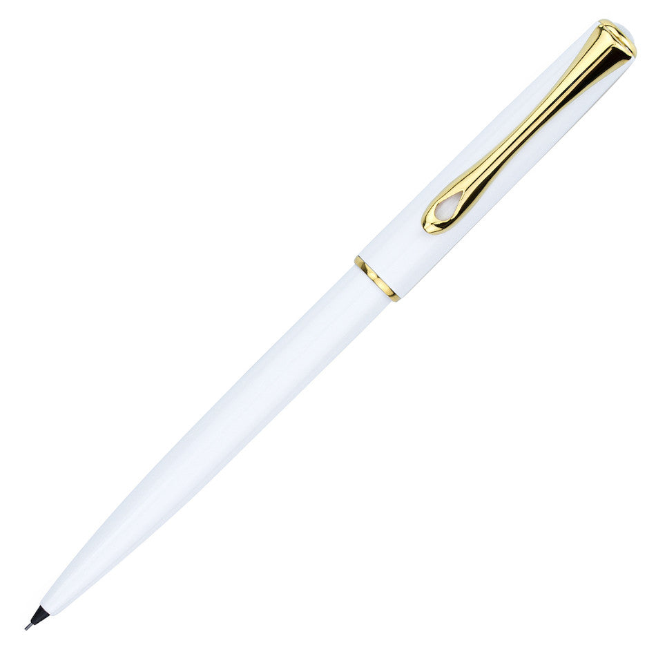 Diplomat Traveller Mechanical Pencil Snowwhite Gold by Diplomat at Cult Pens