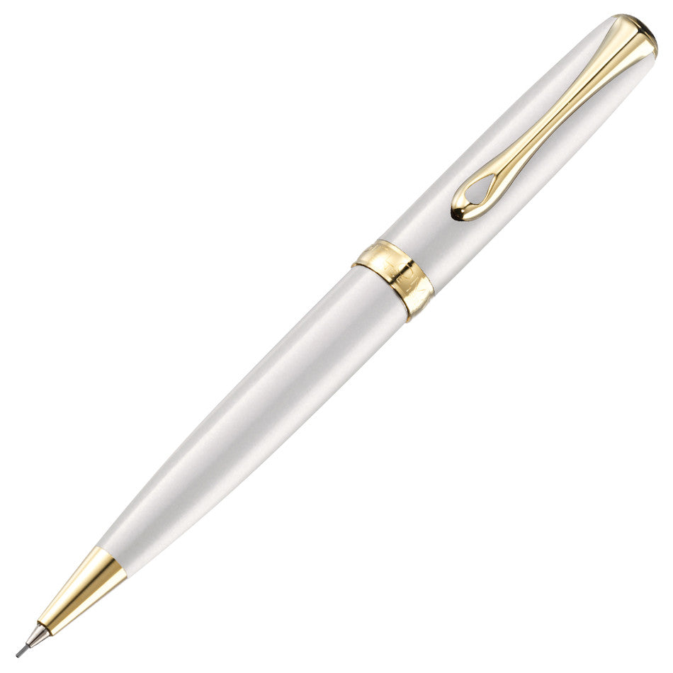 Excellence A2 Mechanical Pencil Pearl White Gold