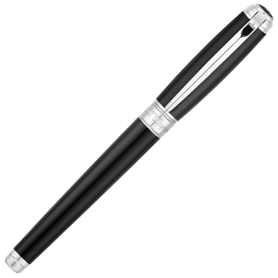 S.T. Dupont Line D Large Fountain Pen Black by S.T. Dupont at Cult Pens