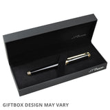 S.T. Dupont Line D Large Ballpoint Pen Black by S.T. Dupont at Cult Pens