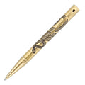 S.T. Dupont D-Initial Ballpoint Pen Black/Golden Lacquer Tattoo Snake by S.T. Dupont at Cult Pens