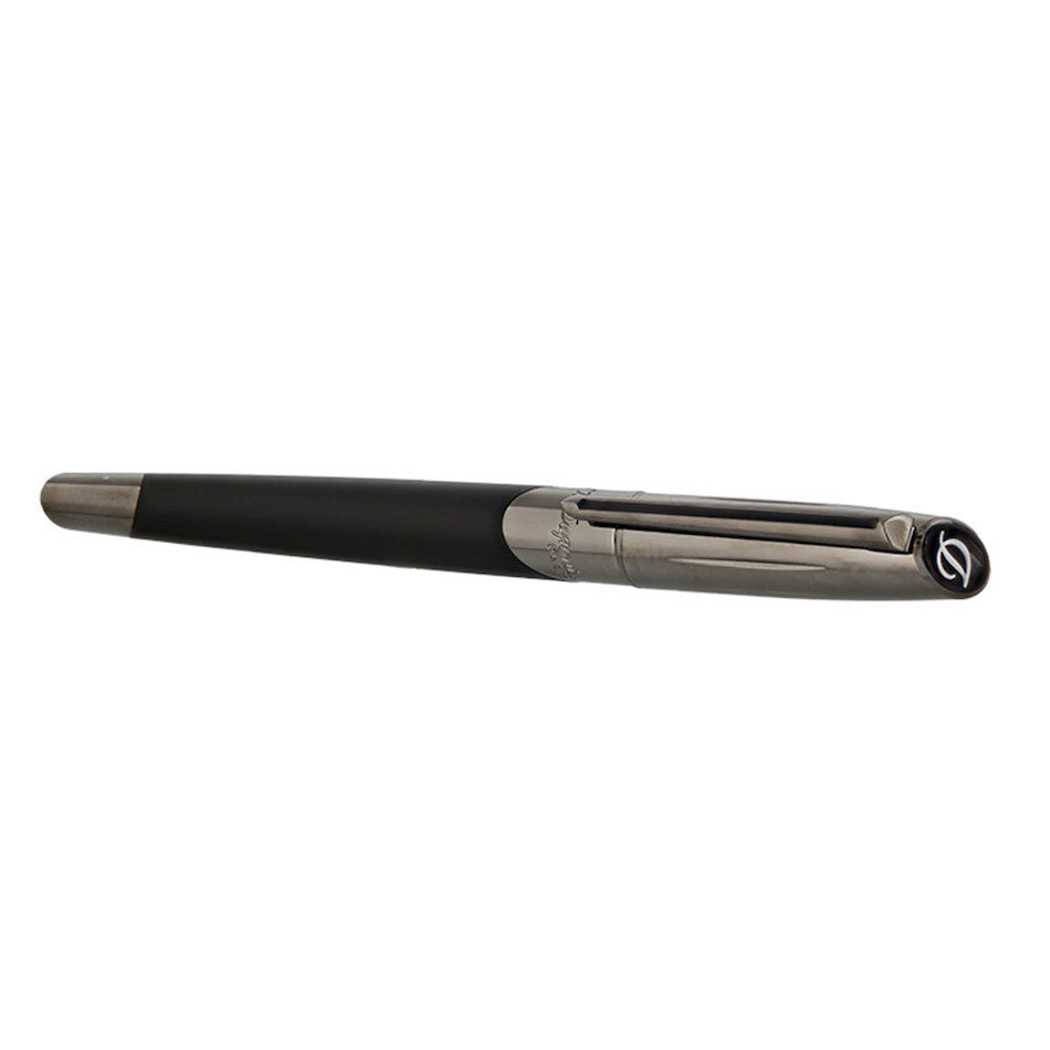 S.T. Dupont Defi Millennium Fountain Pen Gunmetal by S.T. Dupont at Cult Pens