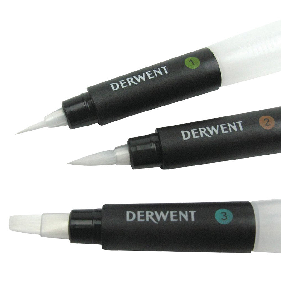 Derwent Raspberry Derwent Waterbrush Set of 3