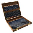 Derwent Watercolour Pencils Wooden Box of 48 by Derwent at Cult Pens