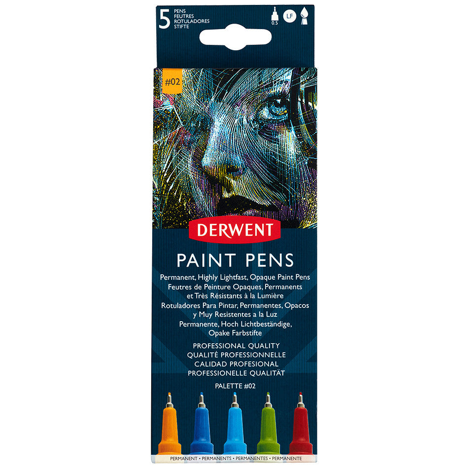 Derwent Paint Pen Palette #02 by Derwent at Cult Pens