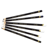 Derwent Artists Coloured Pencils Black and White Tin of 6 by Derwent at Cult Pens