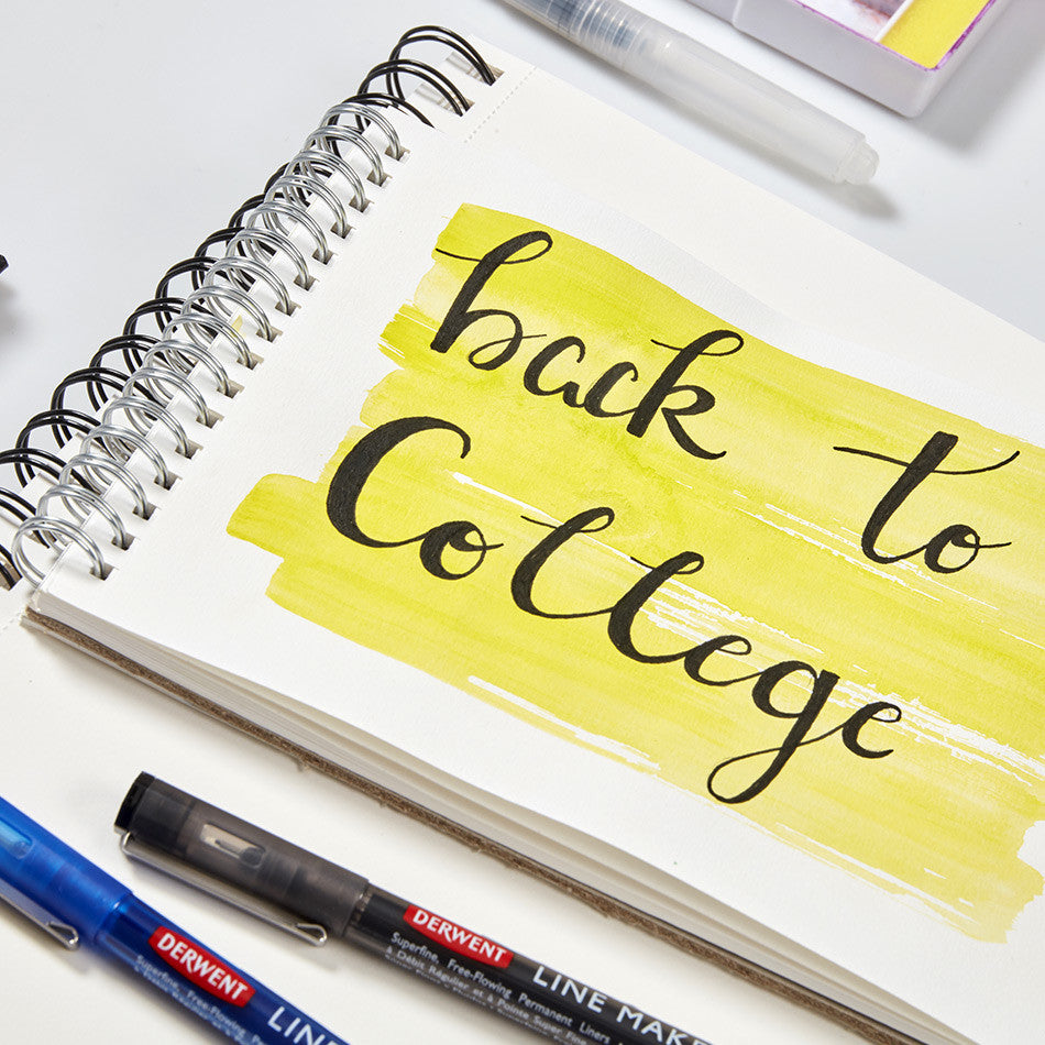 Derwent Line Maker Drawing Pen Black Set of 3 by Derwent at Cult Pens