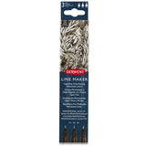 Derwent Line Maker Drawing Pen Black Set of 3 by Derwent at Cult Pens