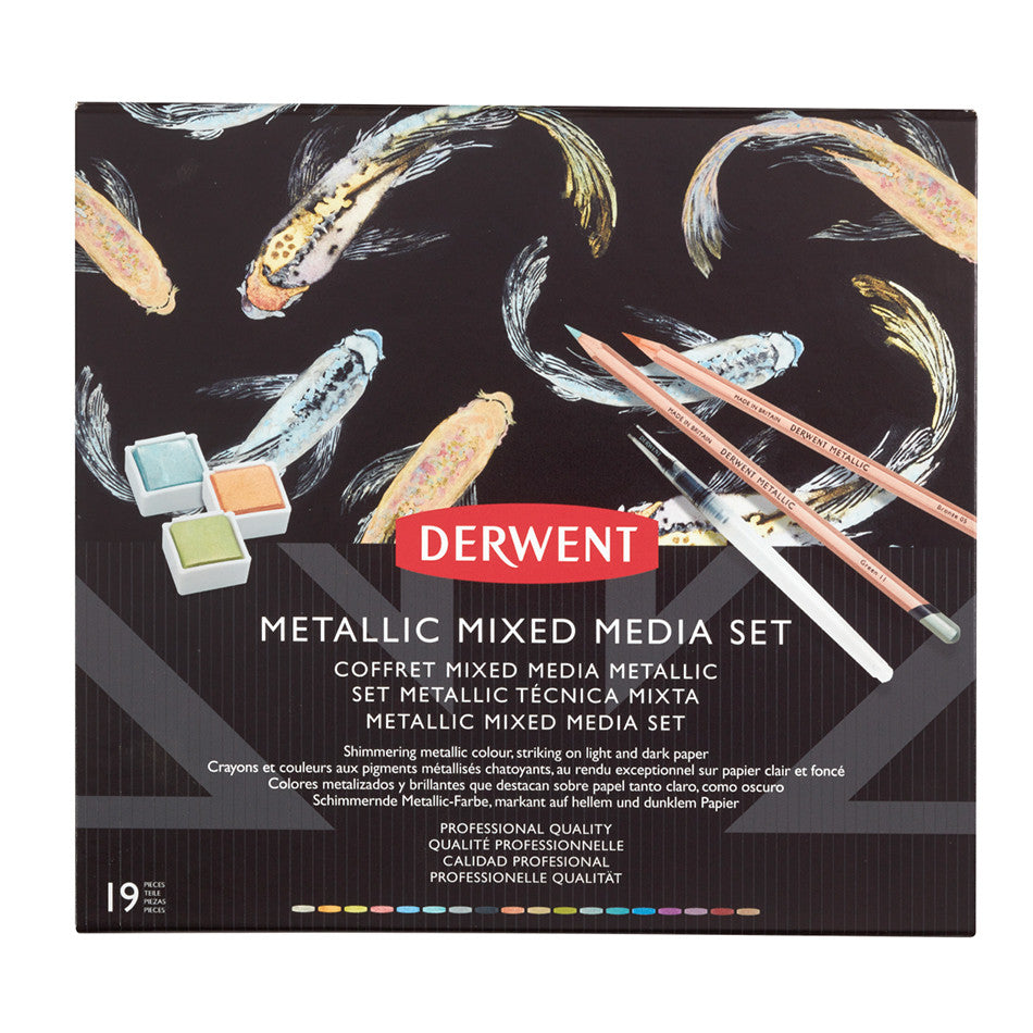 Derwent Metallic Mixed Media Set by Derwent at Cult Pens