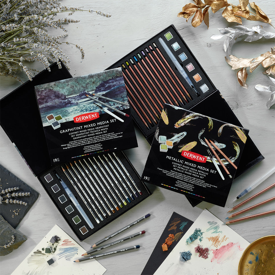 Derwent Graphitint Mixed Media Set by Derwent at Cult Pens