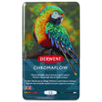 Derwent Chromaflow Coloured Pencils Tin of 12 by Derwent at Cult Pens