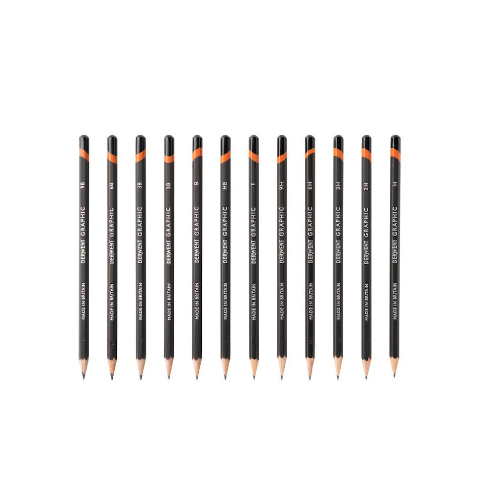 Derwent National Trust Sketching Graphite Pencil Tin of 6 by Derwent at Cult Pens