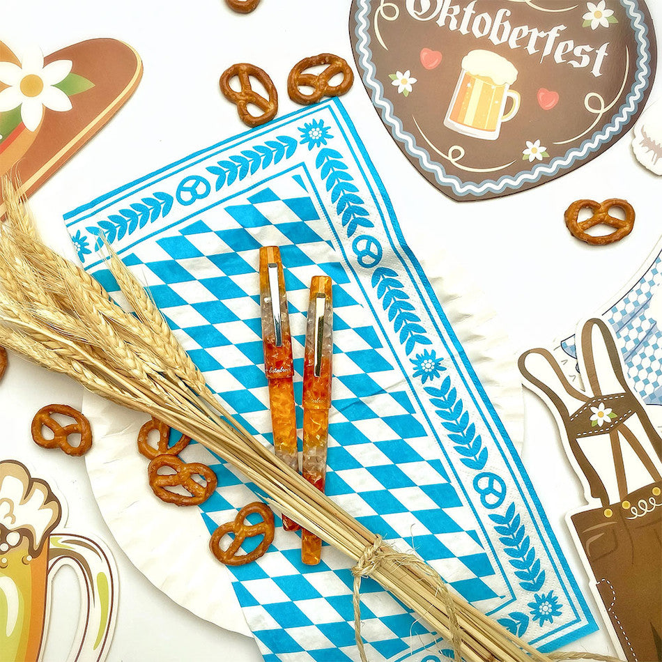 Esterbrook Camden Fountain Pen Oktoberfest Palladium Trim Limited Edition by Esterbrook at Cult Pens