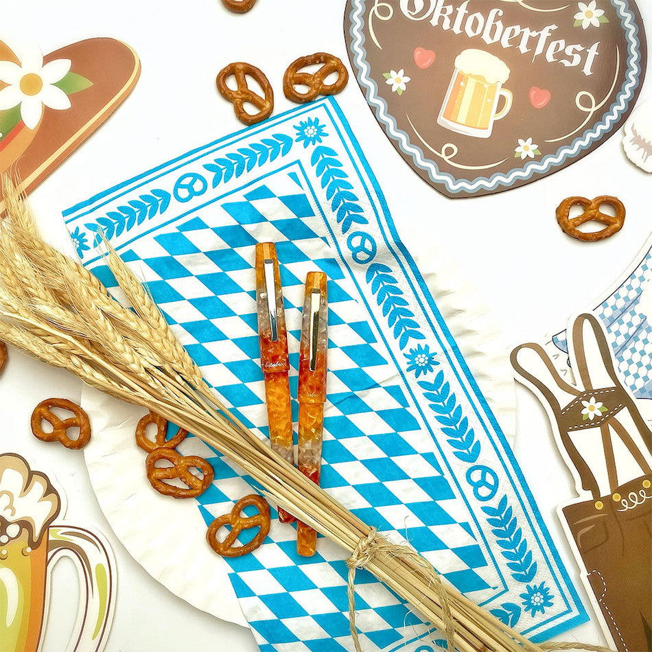Esterbrook Camden Rollerball Pen Oktoberfest Palladium Trim Limited Edition by Esterbrook at Cult Pens
