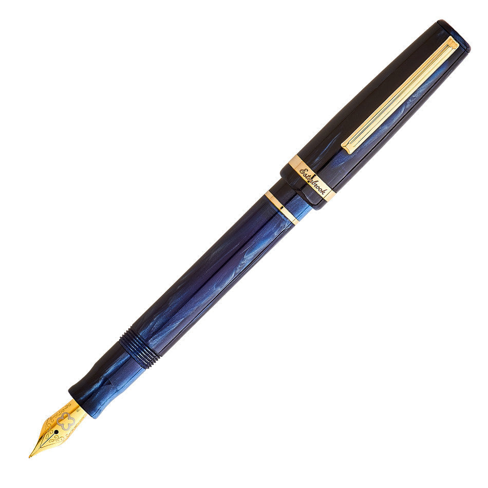 Esterbrook JR Pocket Fountain Pen Capri Blue Needlepoint Nib by Esterbrook at Cult Pens