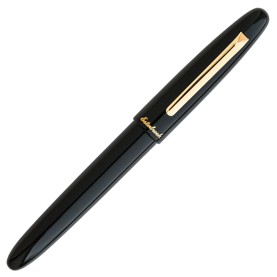 Esterbrook Estie Rollerball Pen Ebony With Gold Trim by Esterbrook at Cult Pens