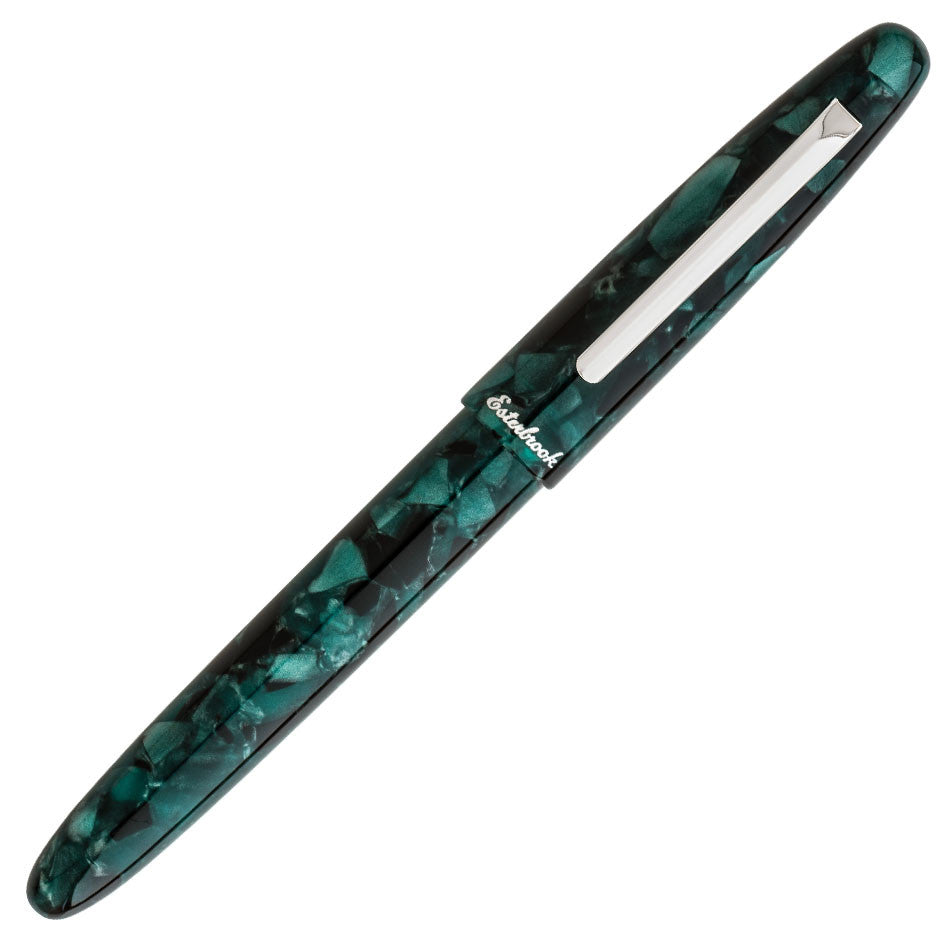 Esterbrook Estie Rollerball Pen Evergreen With Chrome Trim by Esterbrook at Cult Pens