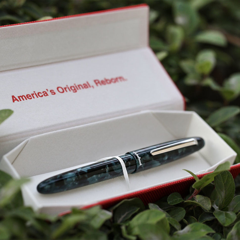 Esterbrook Estie Rollerball Pen Evergreen With Chrome Trim by Esterbrook at Cult Pens