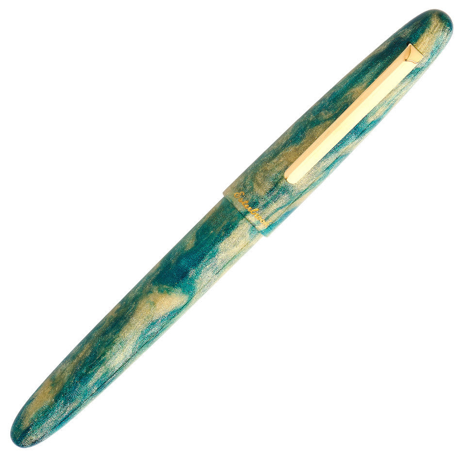Esterbrook Estie Fountain Pen Gold Rush Frontier Green Limited Edition by Esterbrook at Cult Pens