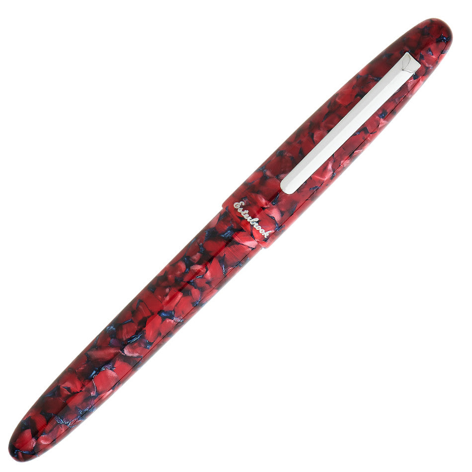 Esterbrook Estie Rollerball Pen Scarlet With Palladium Trim by Esterbrook at Cult Pens