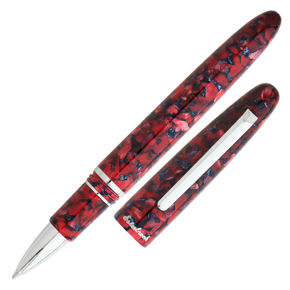 Esterbrook Estie Rollerball Pen Scarlet With Palladium Trim by Esterbrook at Cult Pens