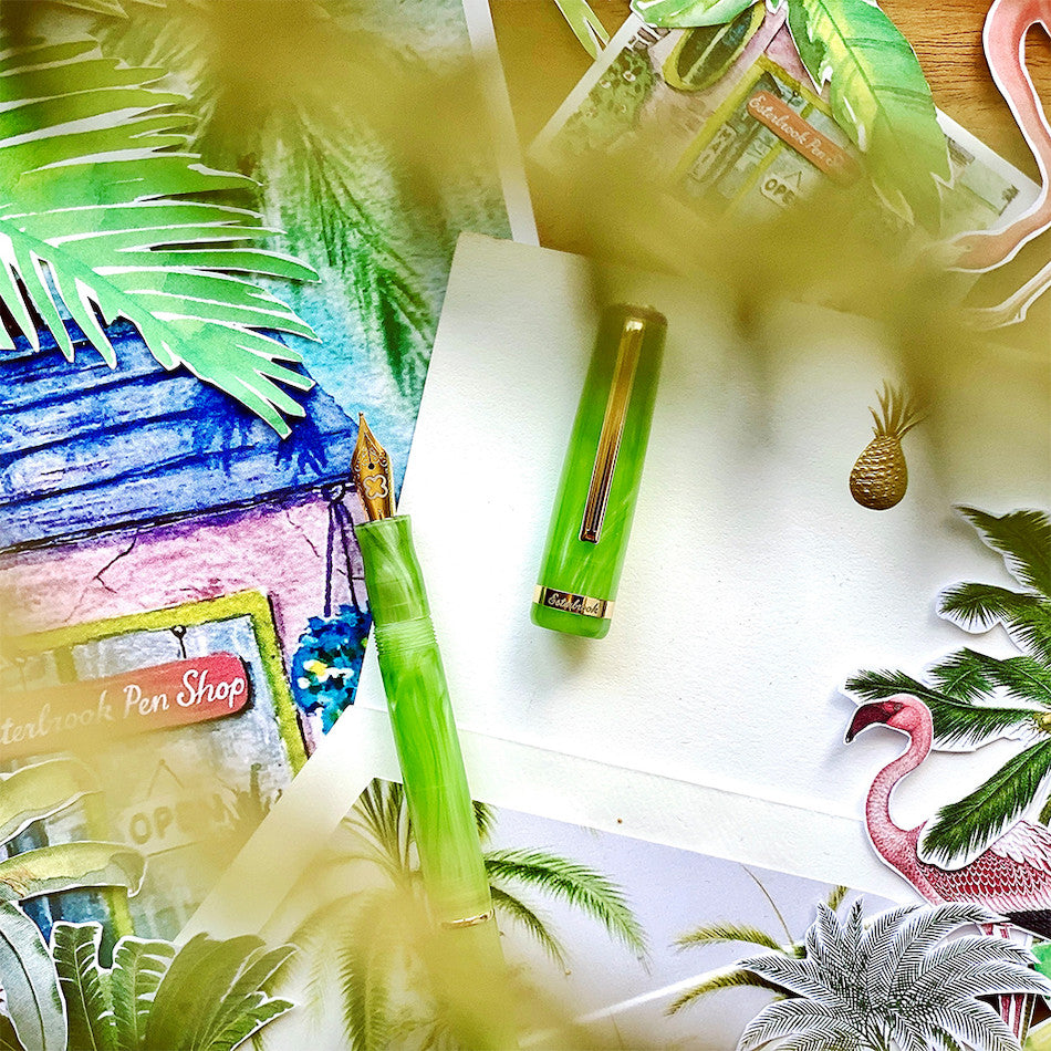 Esterbrook JR Pocket Fountain Pen Key Lime by Esterbrook at Cult Pens