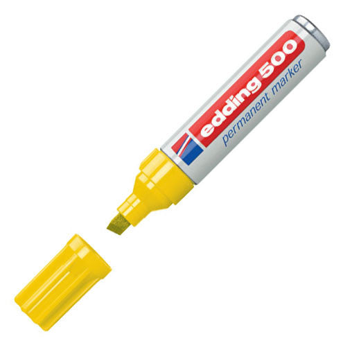edding 500 Permanent Marker Pen Chisel by edding at Cult Pens