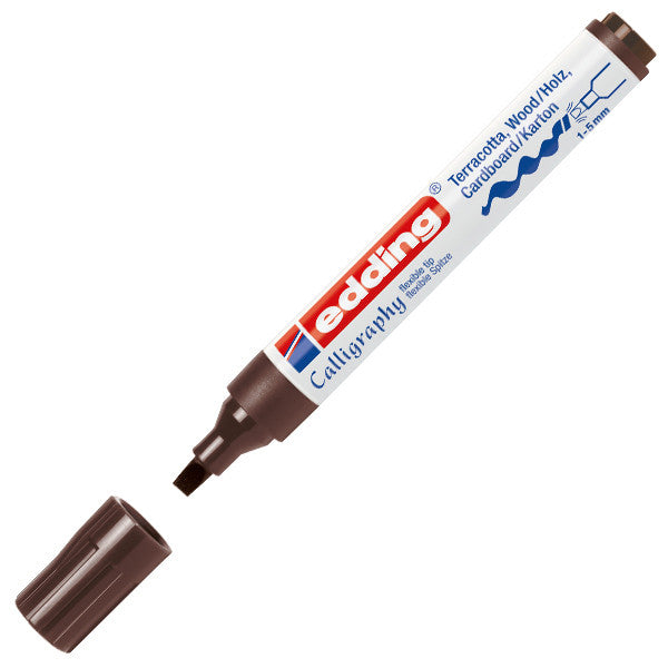 edding 1455 Flexible Nib Calligraphy Marker by edding at Cult Pens