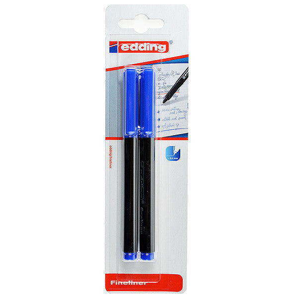 edding Fineliner Handwriting Pen Set of 2 by edding at Cult Pens