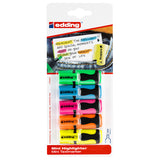 edding 7 Mini Highlighter Assorted Set of 5 by edding at Cult Pens