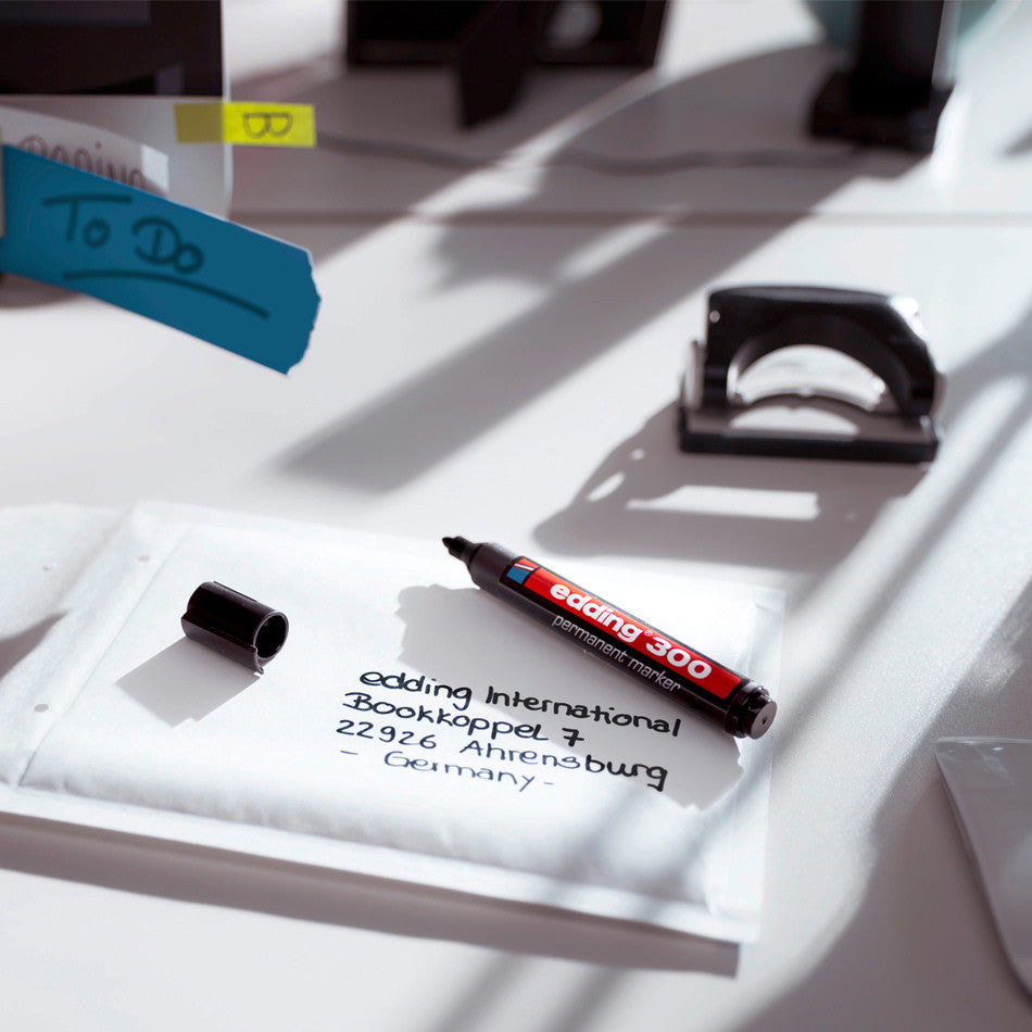 edding 300 Permanent Marker Set of 3 by edding at Cult Pens