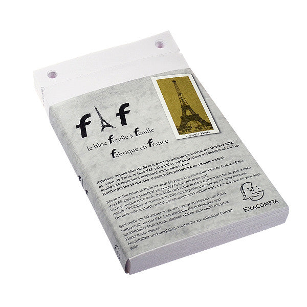 Exacompta FAF Desk Pad Refill No.3 (18.5 x 11.5) Plain by Exacompta at Cult Pens