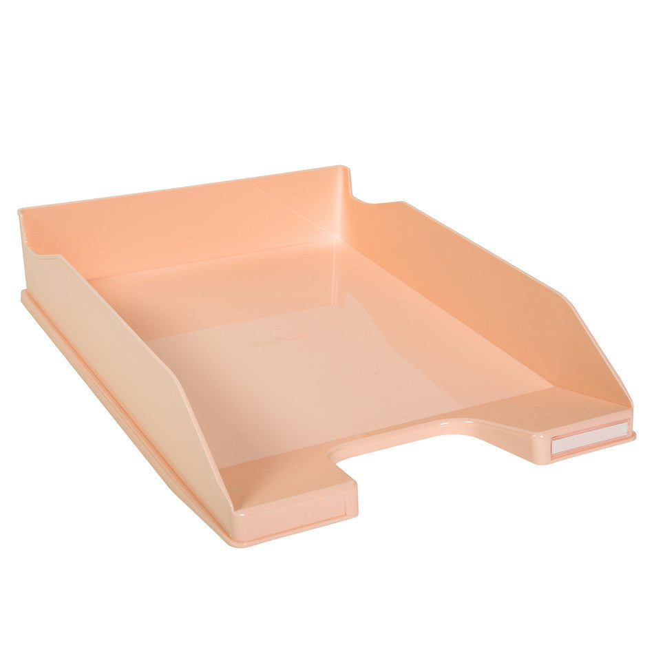 Exacompta Combo Letter Tray Pastel Coral by Exacompta at Cult Pens