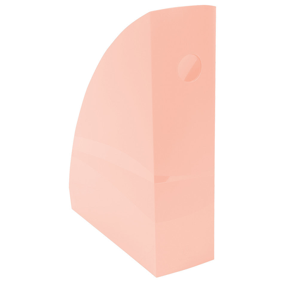Exacompta Mag-Cube Magazine File Pastel Coral by Exacompta at Cult Pens
