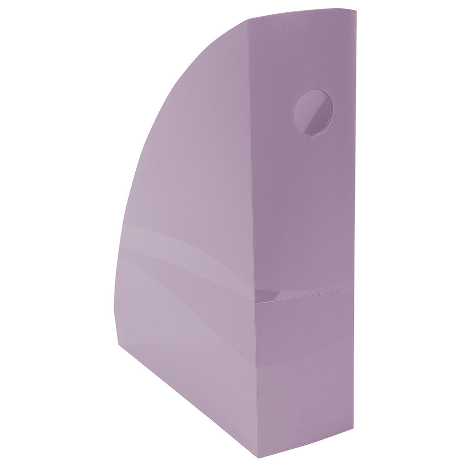 Exacompta Mag-Cube Magazine File Pastel Mauve by Exacompta at Cult Pens