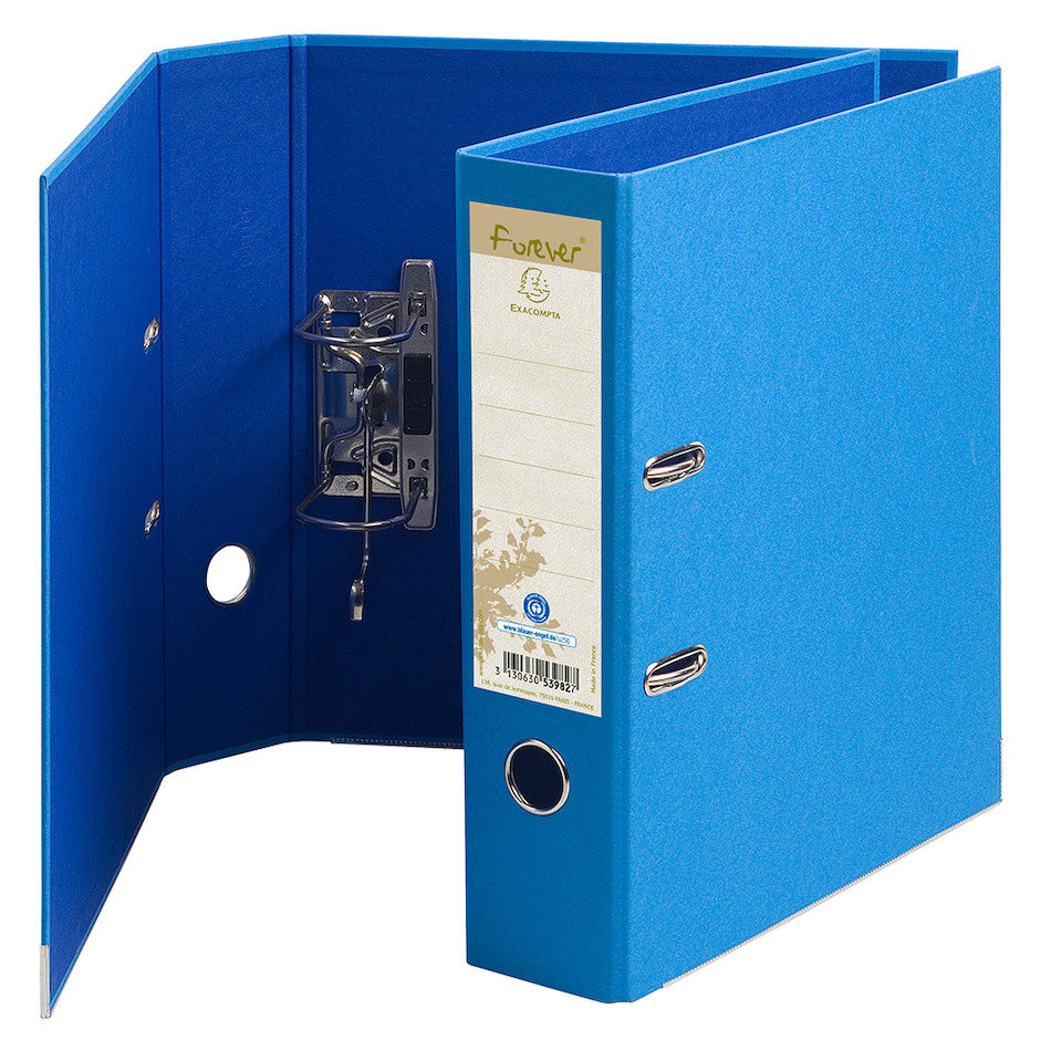 Exacompta Forever Prem'Touch Lever Arch Folder A4 Blue by Exacompta at Cult Pens