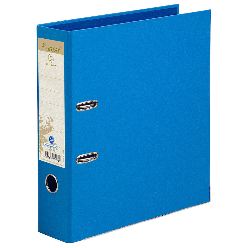 Exacompta Forever Prem'Touch Lever Arch Folder A4 Blue by Exacompta at Cult Pens
