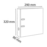 Exacompta Forever Prem'Touch Lever Arch Folder A4 Green by Exacompta at Cult Pens