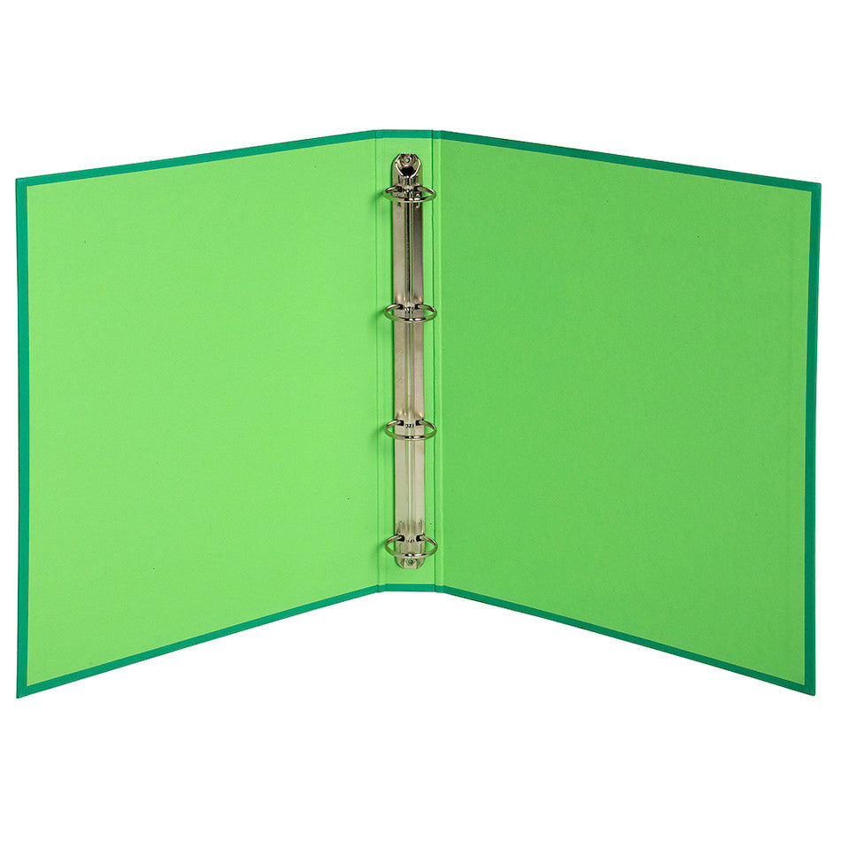 Exacompta Forever 100% Recycled Rolled Binder 4 Ring Folder Green by Exacompta at Cult Pens