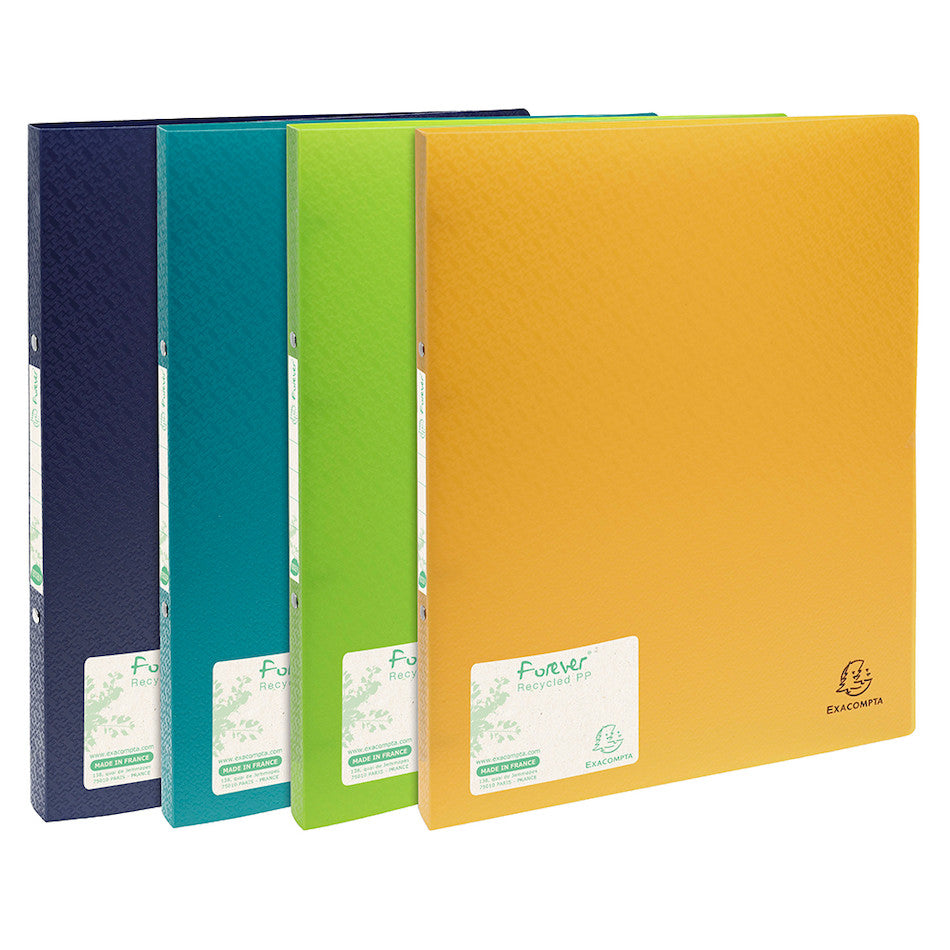 Exacompta Forever Recycled Rolled Binder A4 Assorted Colours by Exacompta at Cult Pens