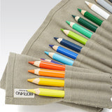 Fabriano Cartucciera ECO Filed Pencil Case Taupe by Fabriano at Cult Pens