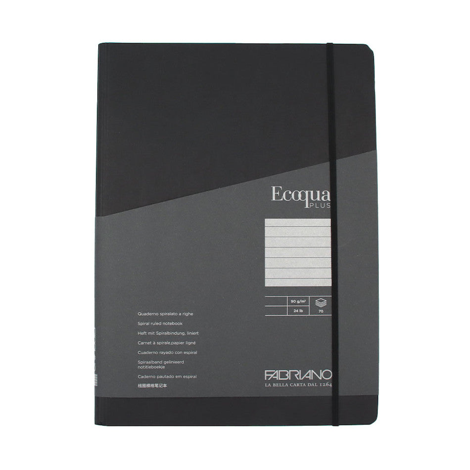 Fabriano EcoQua Plus Hidden Spiral Notebook A4 by Fabriano at Cult Pens