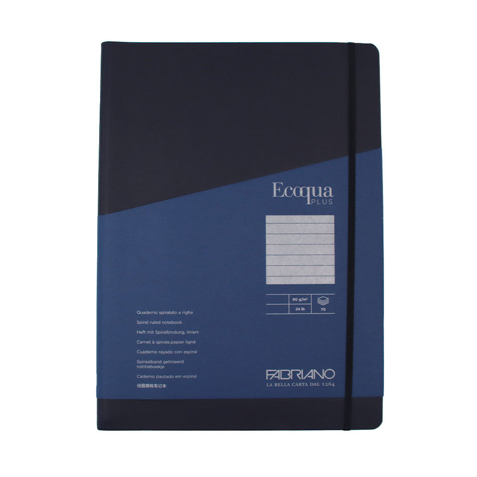 Fabriano EcoQua Plus Hidden Spiral Notebook A4 by Fabriano at Cult Pens