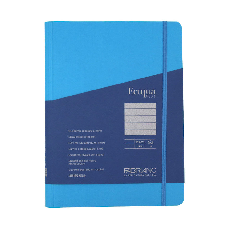 Fabriano EcoQua Plus Hidden Spiral Notebook A4 by Fabriano at Cult Pens