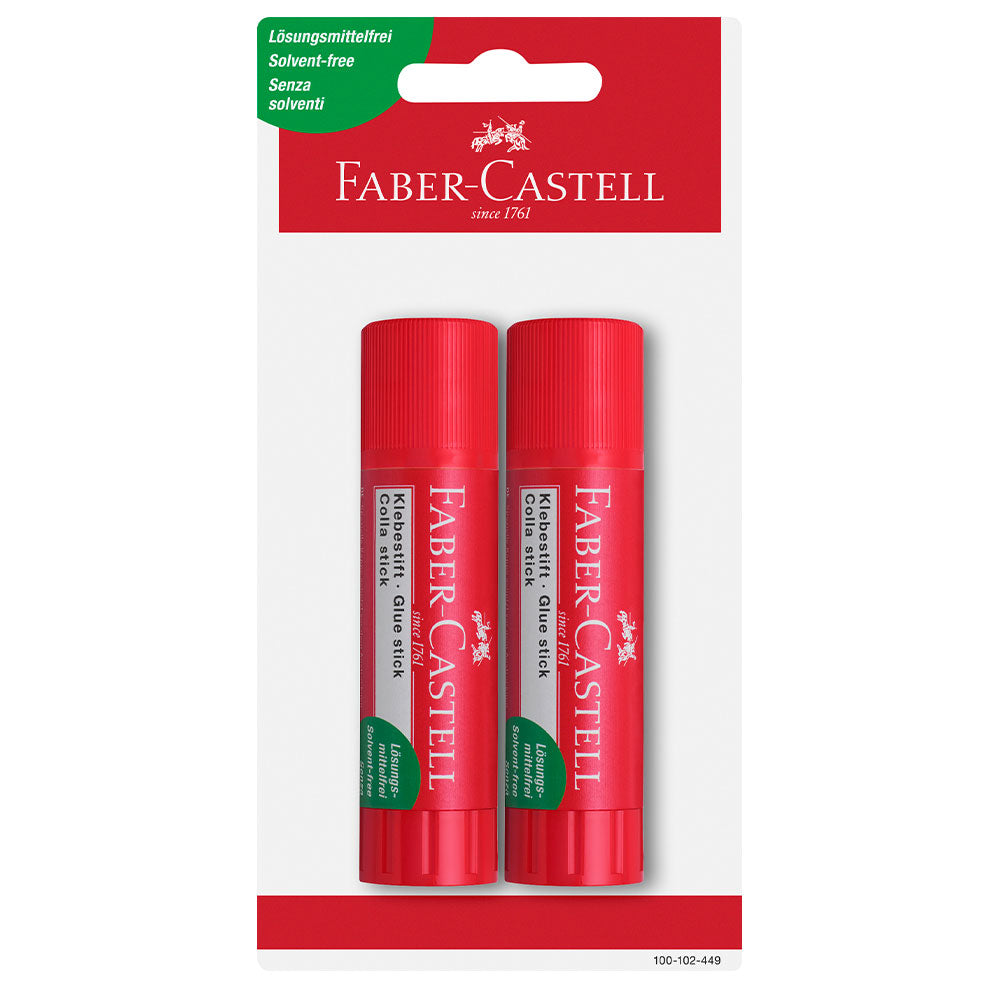 Faber-Castell Glue Stick Set of 2 by Faber-Castell at Cult Pens