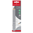 Faber-Castell Jumbo Grip Graphite Pencil Set of 2 HB by Faber-Castell at Cult Pens