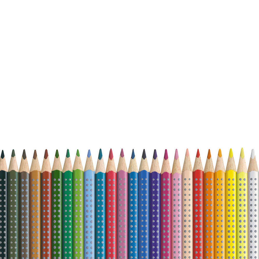 Faber-Castell Grip Colouring Pencil Set of 24 by Faber-Castell at Cult Pens