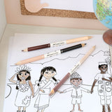 Faber-Castell Children of The World Colour Colouring Pencils by Faber-Castell at Cult Pens